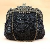 Bolsa Clutch Vintage Bordada Cód. 029