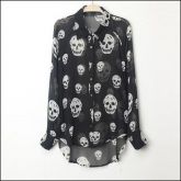 Camisa Caveira Cód. 001