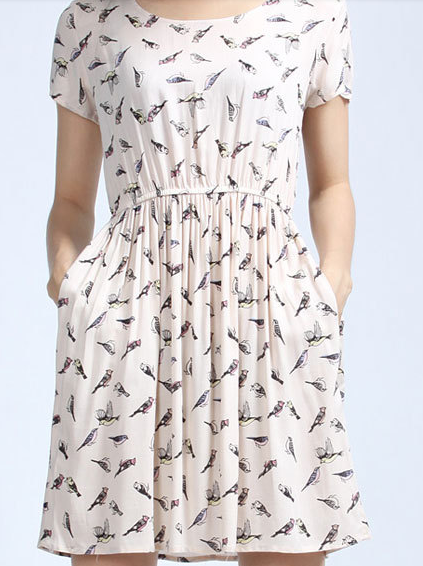 Vestido Birds Cód. 082