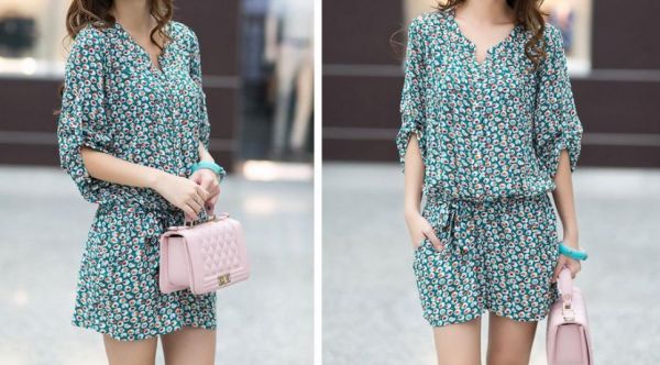 Vestido Leve Floral Cód. 013