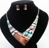 Conjunto Colar e Brinco Cód.115