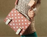 Bolsa Messenger Vintage de Bolinha