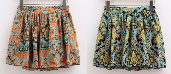 Minissaia Estampada Cód. 039
